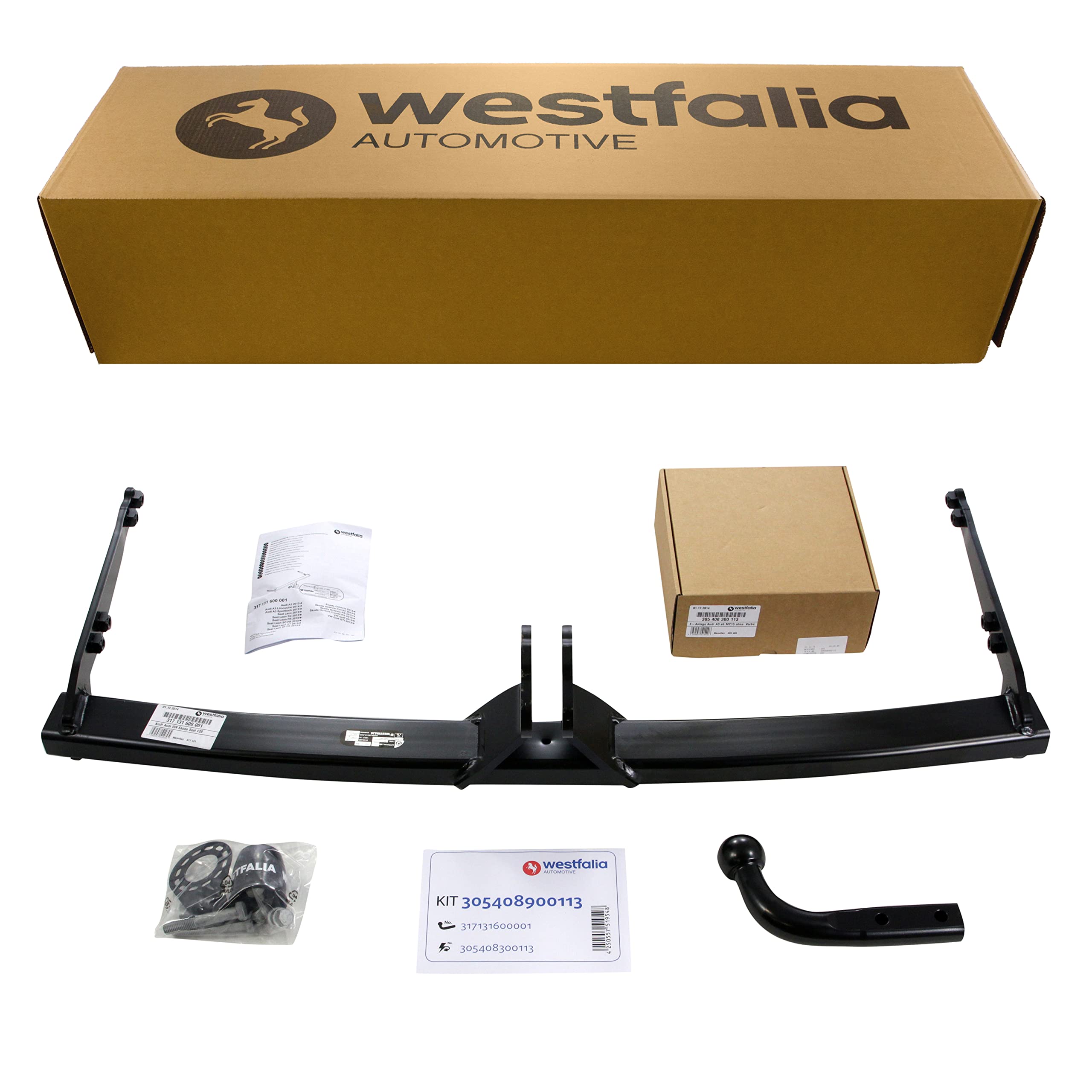 westfalia-starre-anh-ngerkupplung-f-r-vw-golf-7-t-roc-mit-13-pol-e-satz image 1