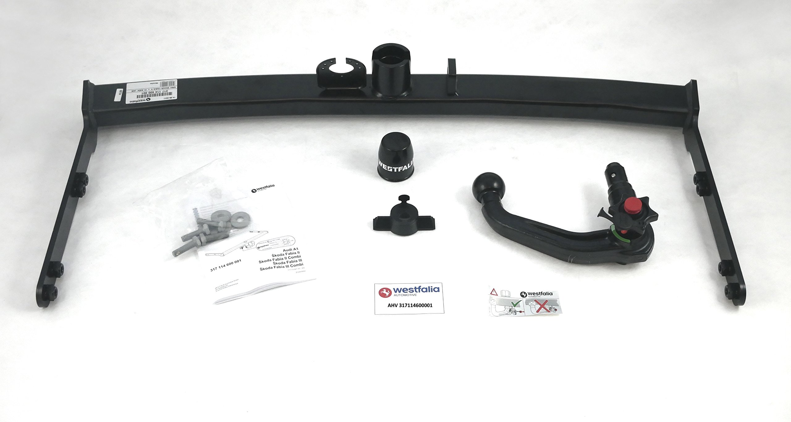 westfalia-abnehmbare-anh-ngerkupplung-317114900113-f-r-skoda-fabia-nj3-linkslenk image 2