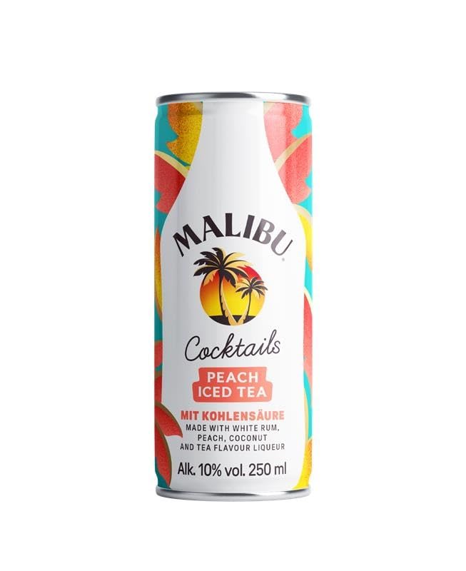malibu-peach-iced-tea-kokos-rum-10-vol-12x0-25l-dose-ready-to-drink image 6