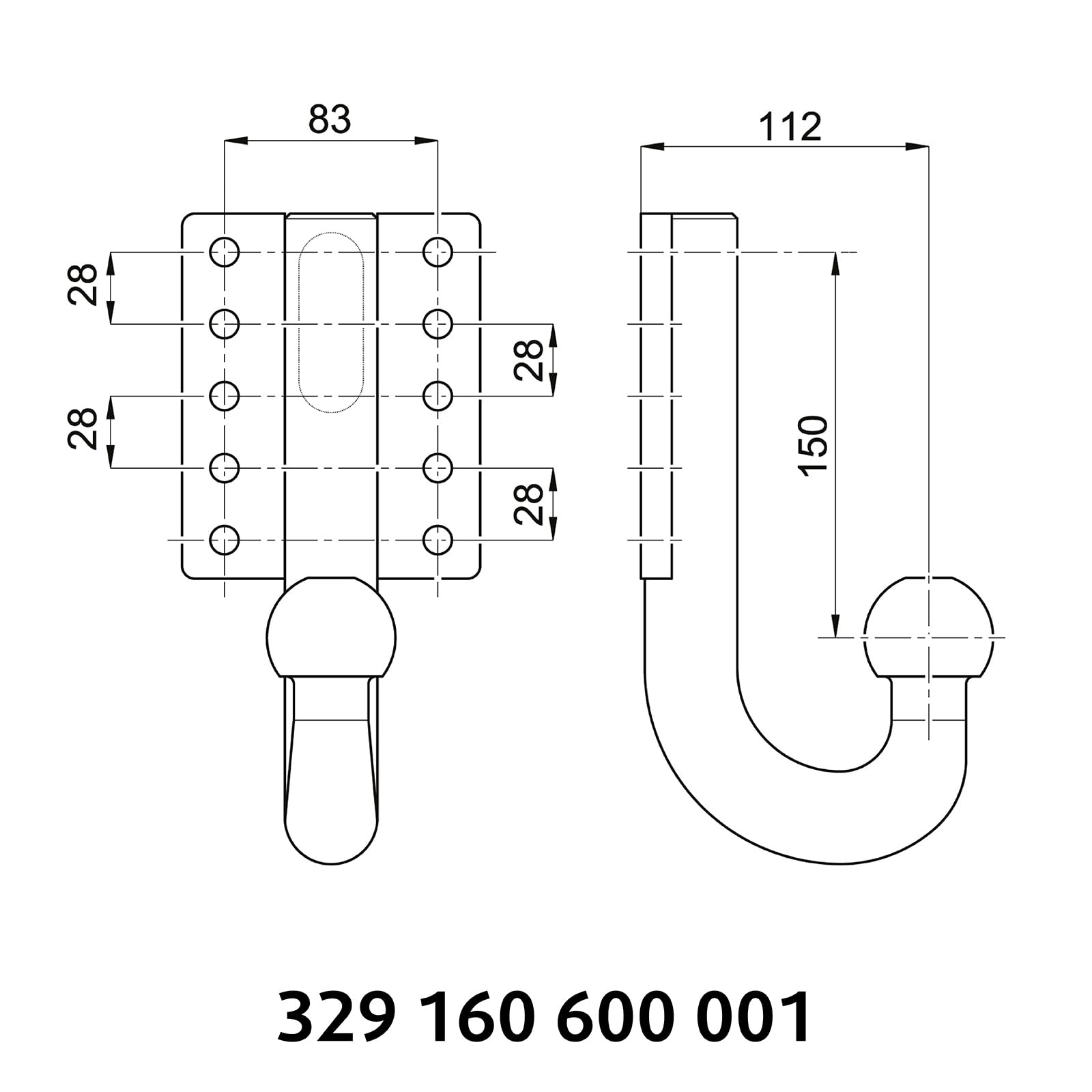 westfalia-329160600001-kugelplatte-anh-ngevorrichtung-h-henverstellbar image 2