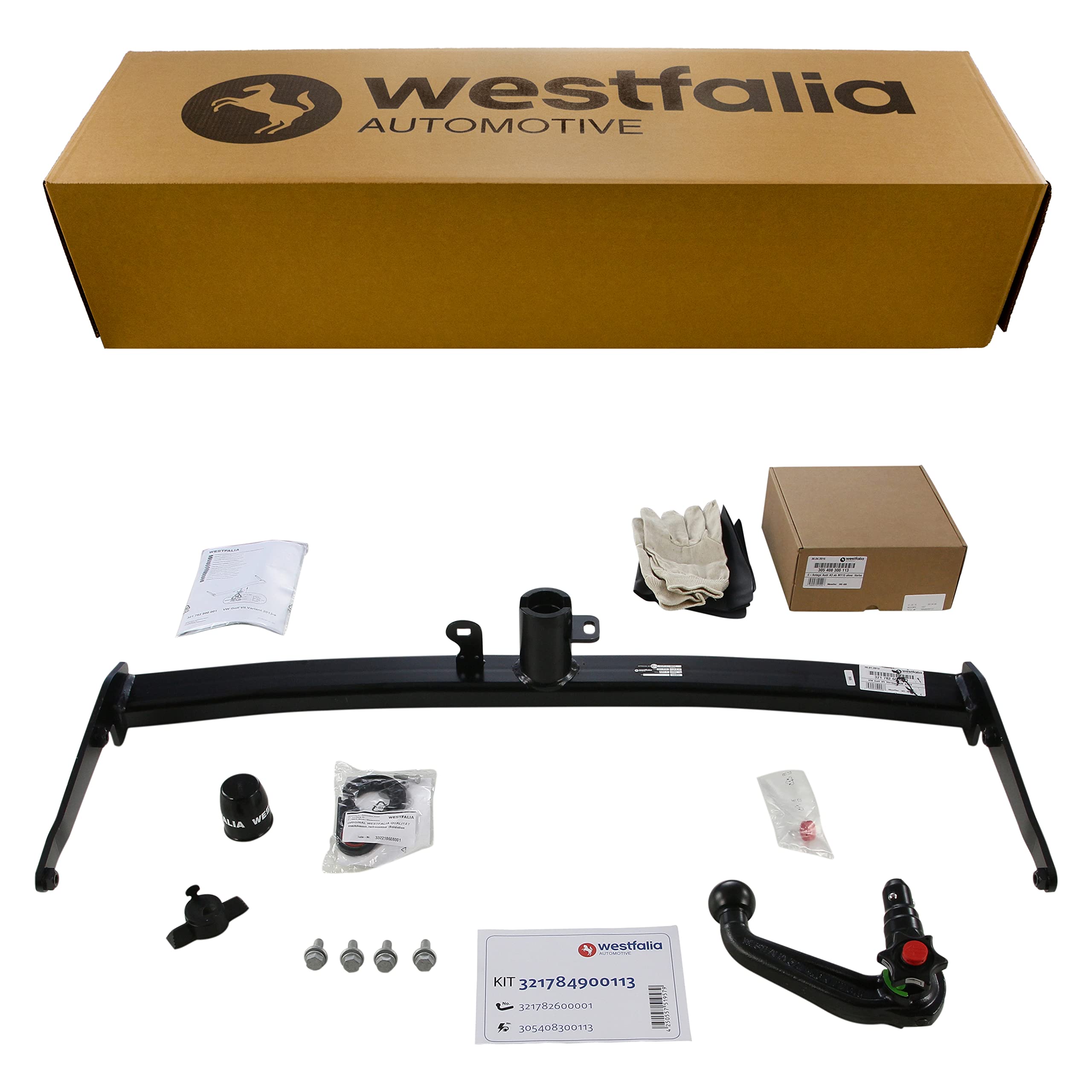 westfalia-abnehmbare-anh-ngerkupplung-f-r-vw-golf-7-variant-set-mit-13-pol-e-sat image 1