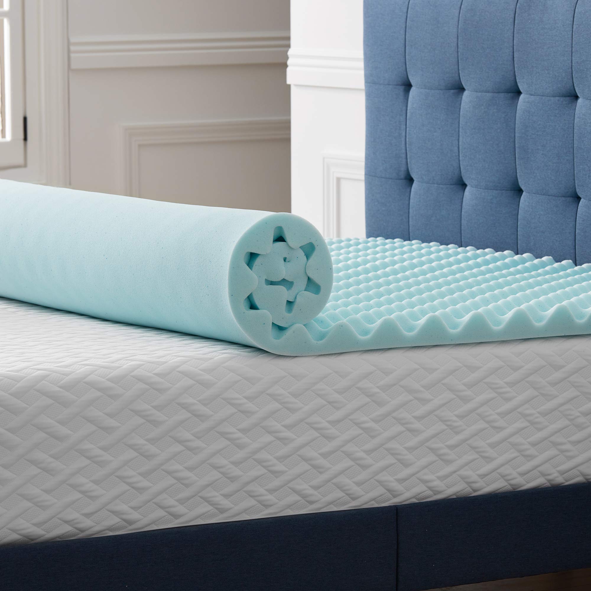 lucid-5-cm-gel-memory-foam-matratzen-topper-king-150-x-200-cm image 4