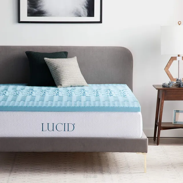 lucid-5-zonen-gel-memory-foam-matratzen-topper-5-cm-180x200-cm-blau image 1