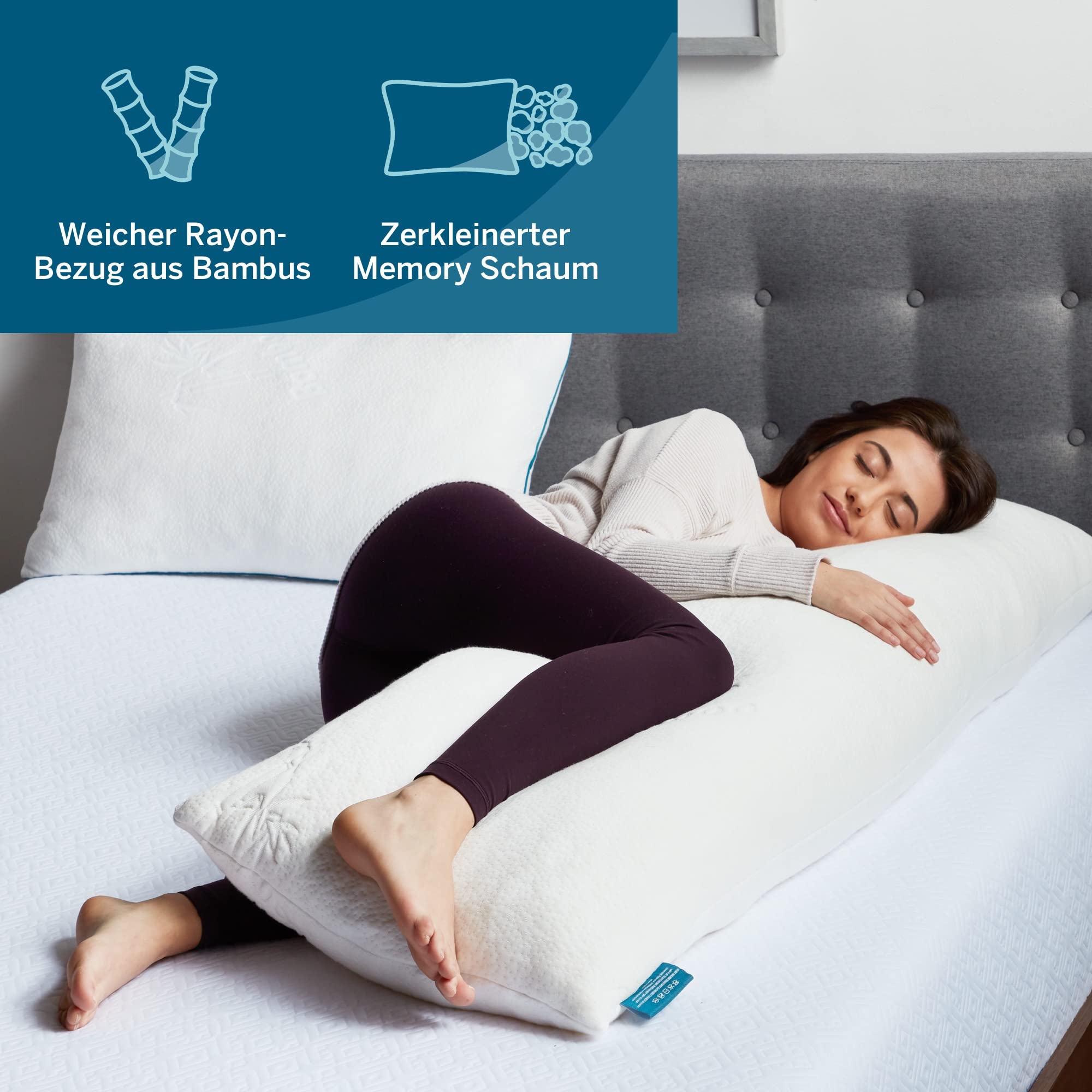 lucid-seitenschl-ferkissen-k-rperkissen-memory-foam-wei image 2