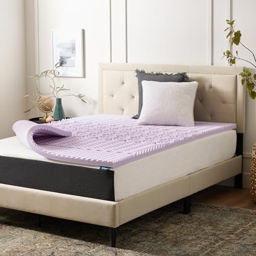 lucid-zoned-memory-foam-matratzen-topper-mit-lavendel-king image 8