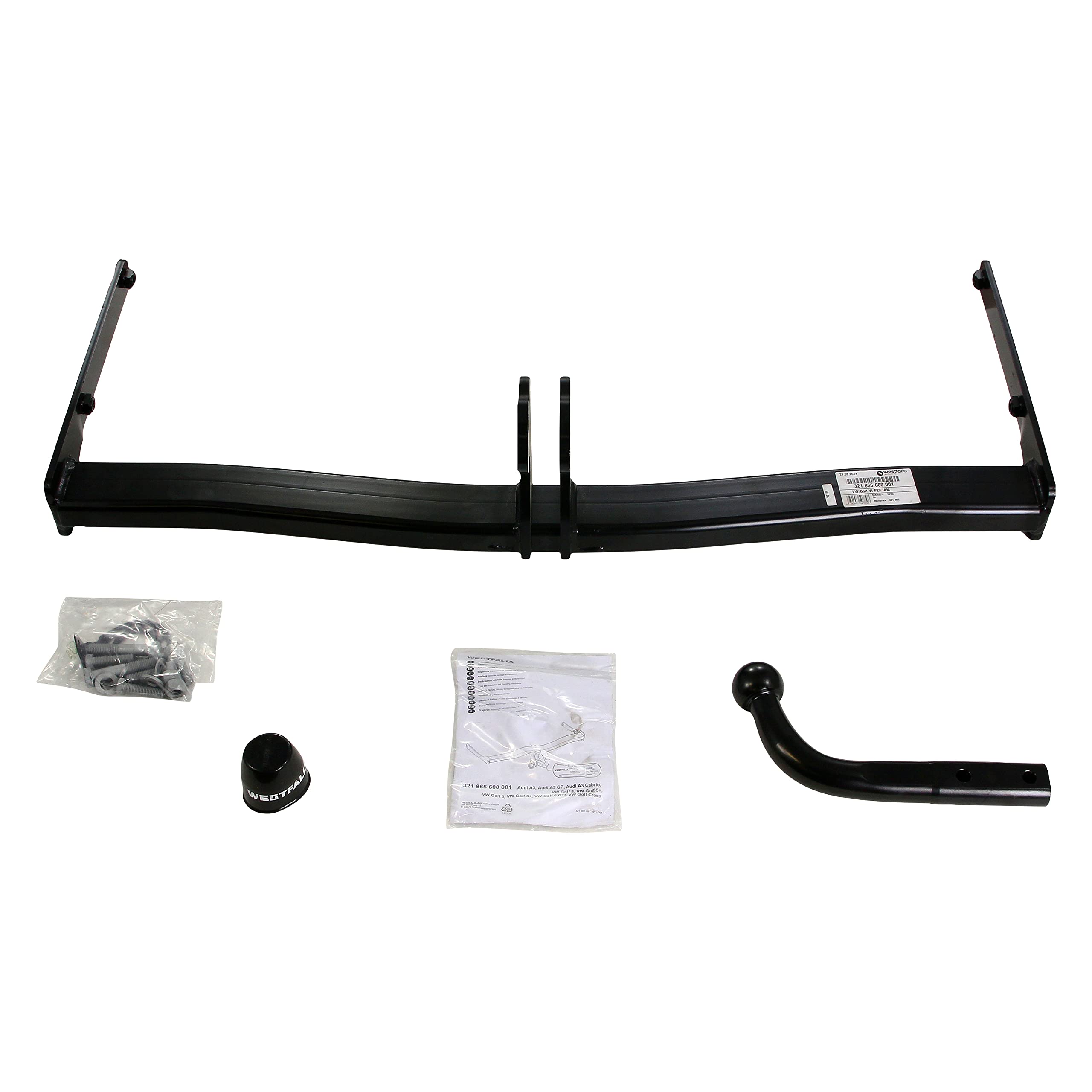 westfalia-starre-anh-ngerkupplung-f-r-vw-golf-5-6-inkl-plus-crossgolf-mit-13-pol image 2