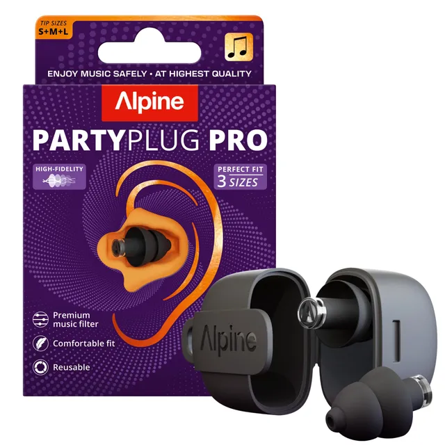 alpine-partyplug-pro-konzert-ohrst-psel-hi-fi-21db-snr-schwarz image 1