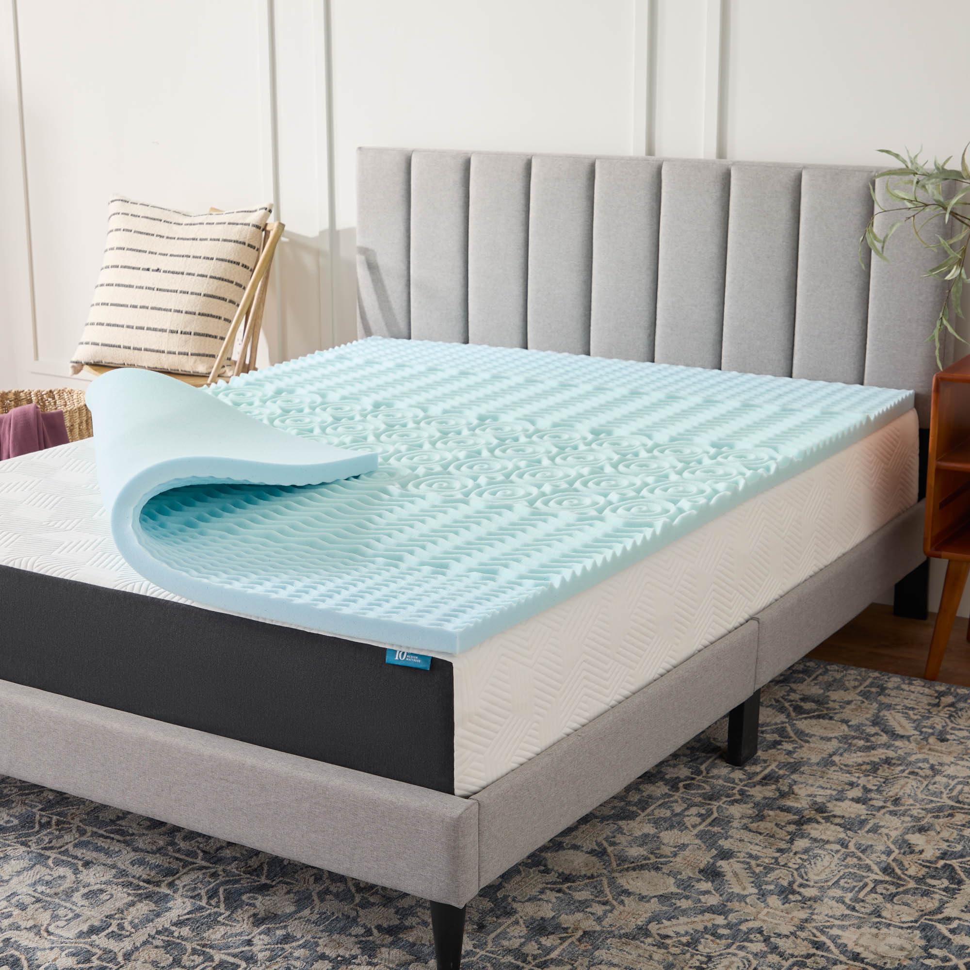 lucid-5-zonen-gel-memory-foam-matratzen-topper-5-cm-180x200-cm-blau image 8