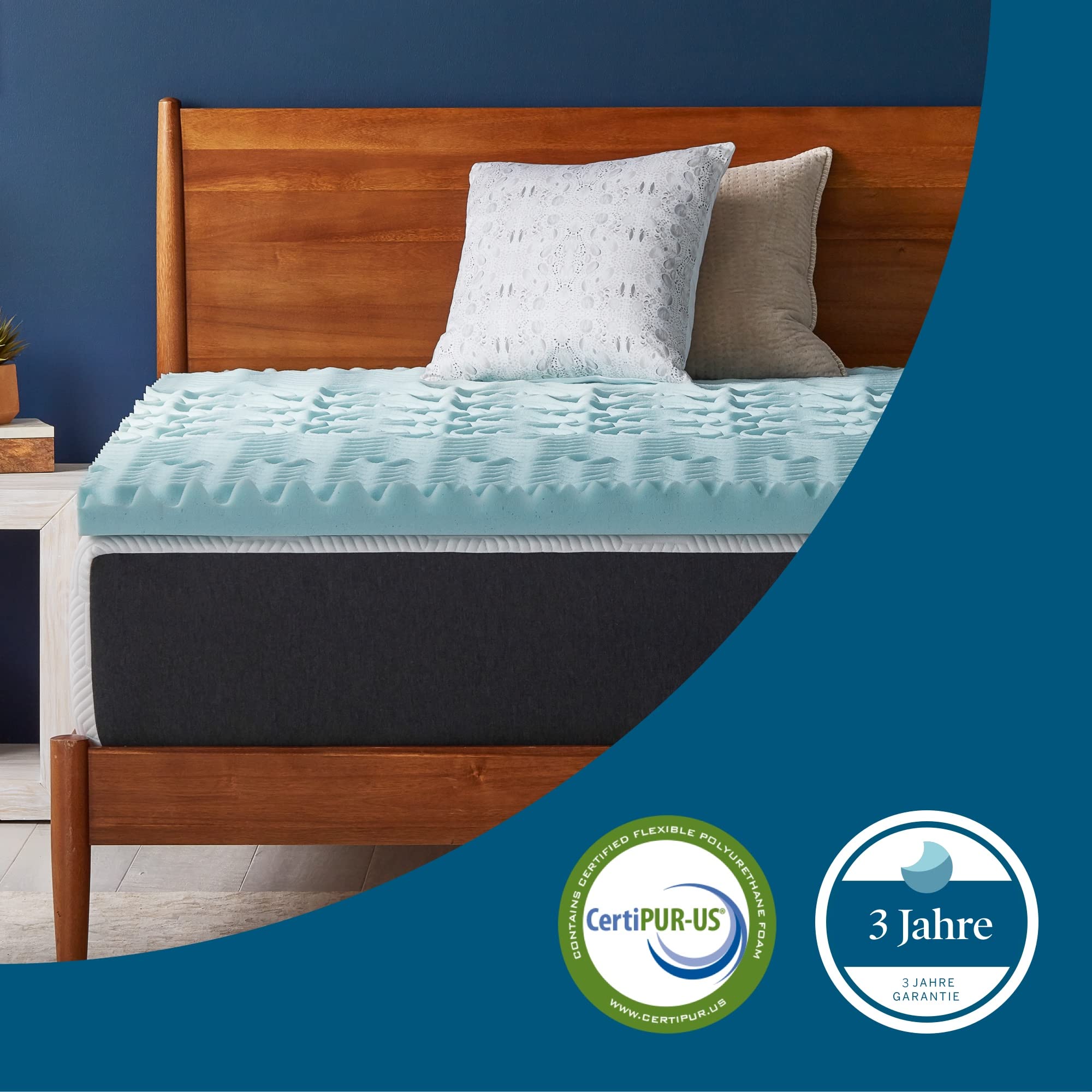 lucid-5-zonen-gel-memory-foam-matratzen-topper-5-cm-180x200-cm-blau image 6
