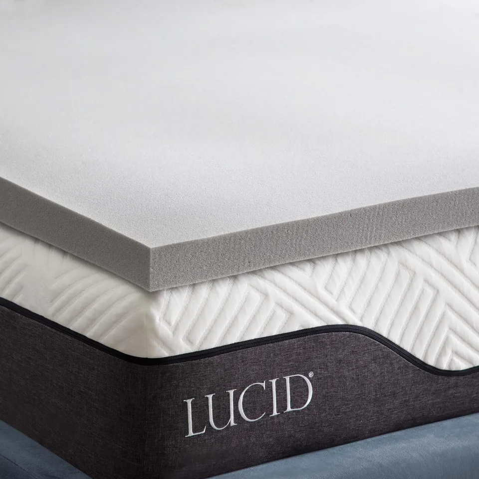 lucid-memory-foam-matratzen-topper-120x200cm-5cm-bambuskohle image 1