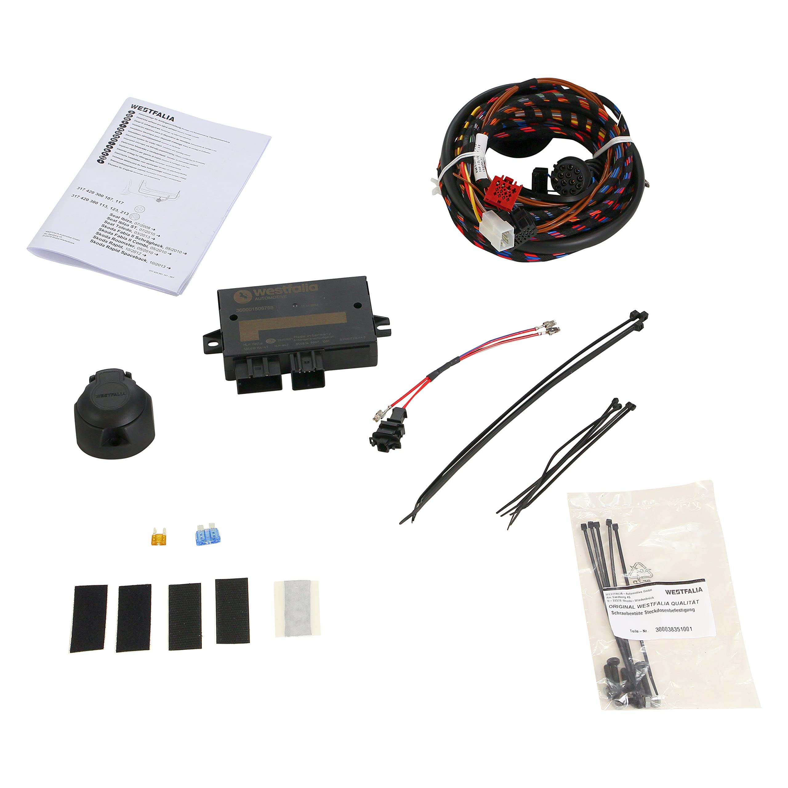 westfalia-317250900113-starre-anh-ngerkupplung-mit-13-pol-e-satz-f-r-skoda-fabia image 2