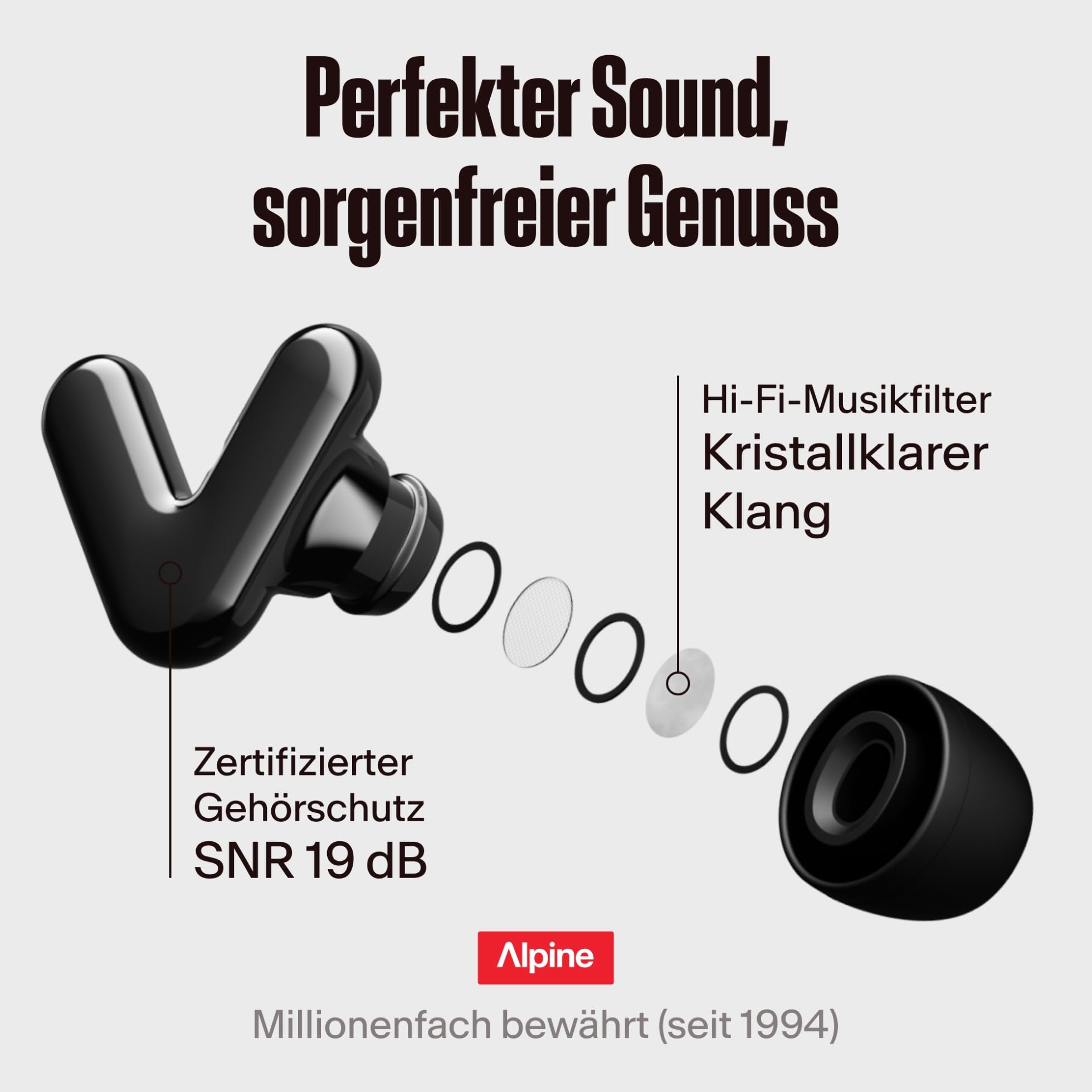 alpine-tune-hi-fi-konzert-ohrst-psel-schwarz-19db-snr image 4