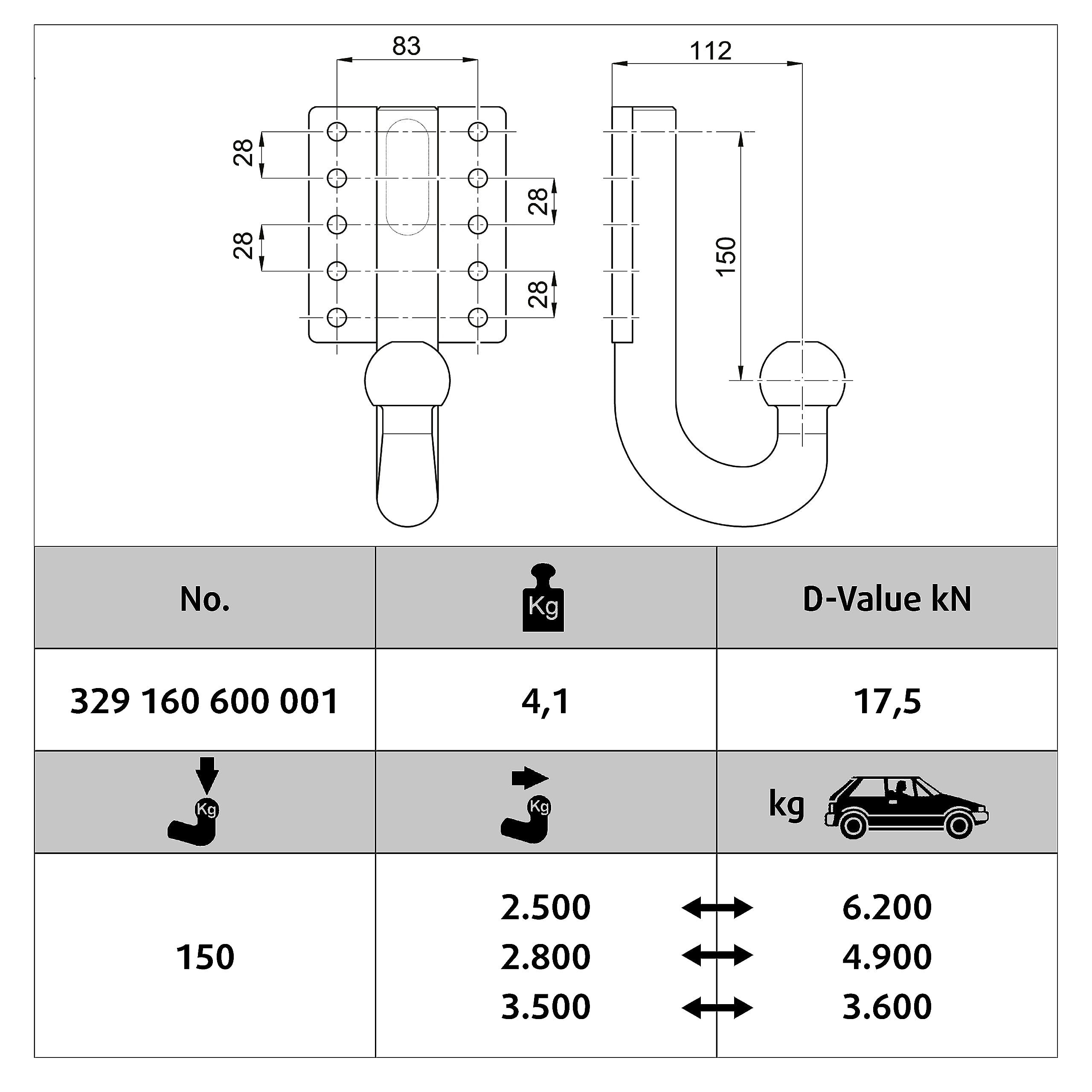 westfalia-329160600001-kugelplatte-anh-ngevorrichtung-h-henverstellbar image 3