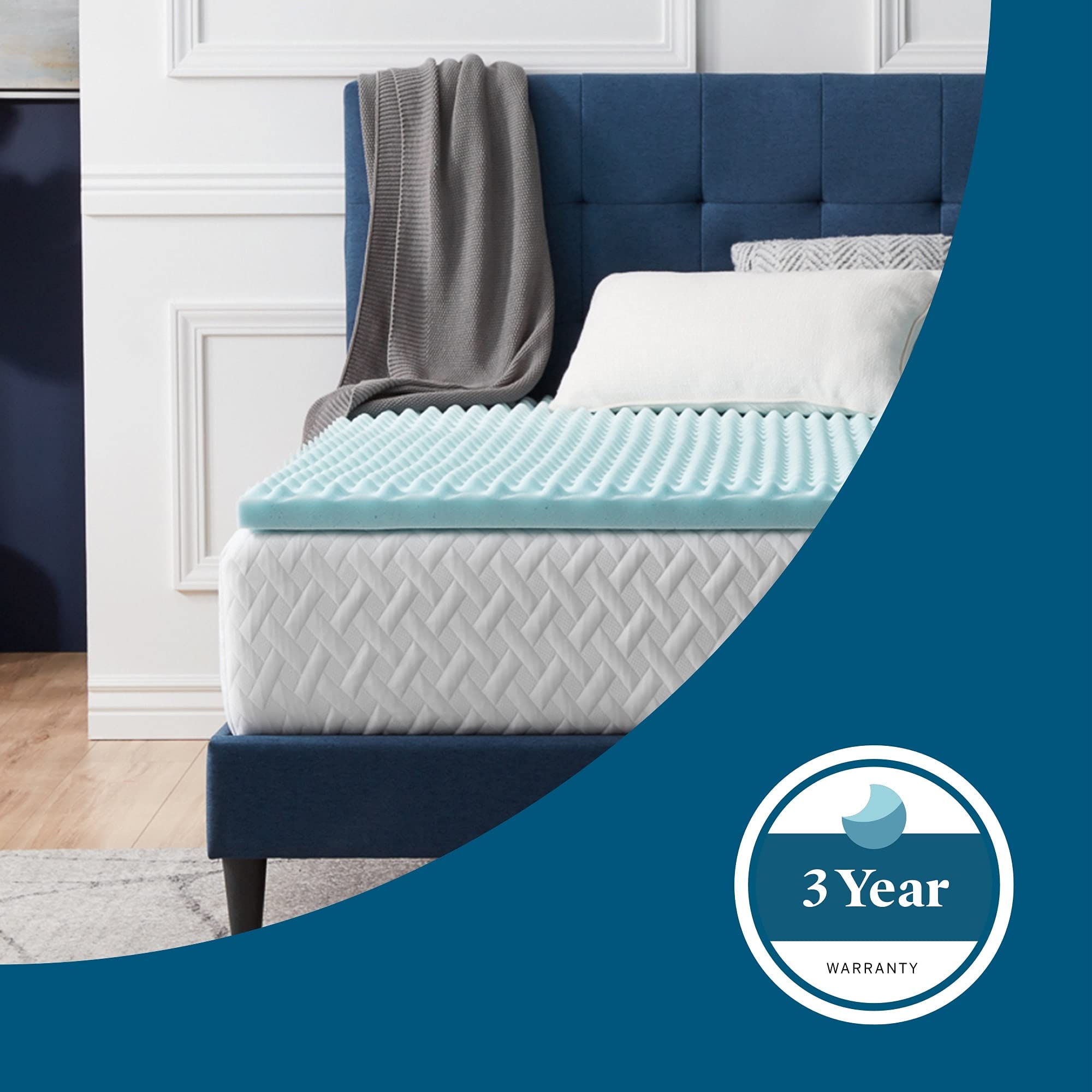 lucid-5-cm-gel-memory-foam-matratzen-topper-king-150-x-200-cm image 6