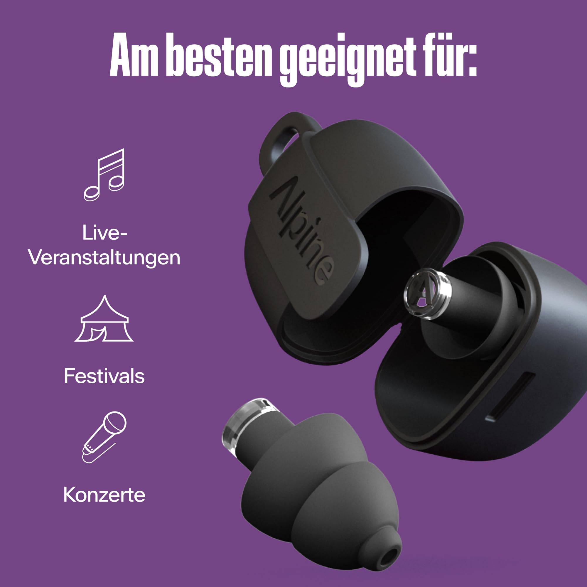 alpine-partyplug-pro-konzert-ohrst-psel-hi-fi-21db-snr-schwarz image 7