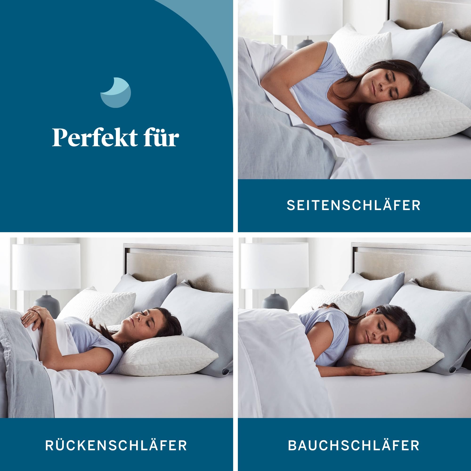 lucid-hybrid-kopfkissen-40x70-cm-memory-foam-microfaser-verstellbar image 5