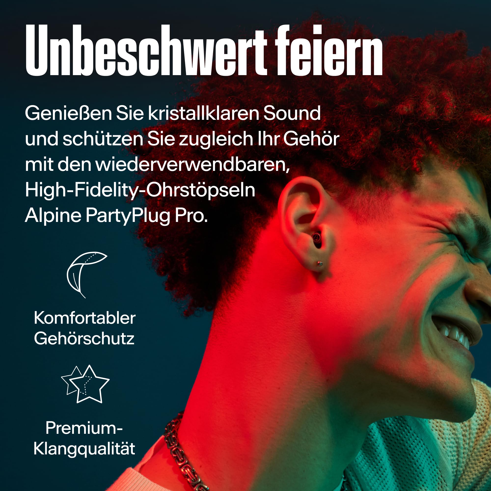 alpine-partyplug-pro-konzert-ohrst-psel-hi-fi-21db-snr-schwarz image 2