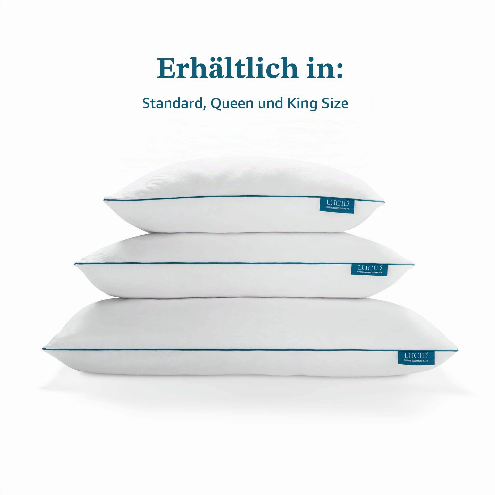 lucid-premium-shredded-memory-foam-kissen-anpassbar-2er-pack-queen image 5